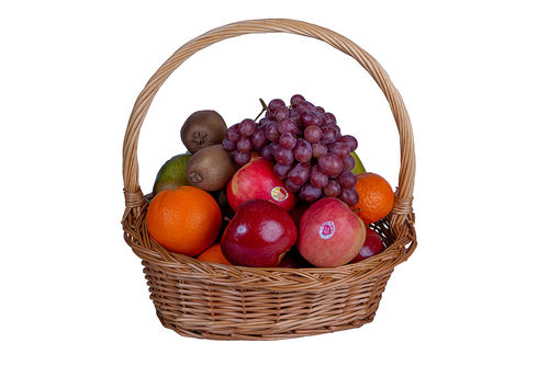 Geschenkkorb mit 6 kg gemischtem Obst