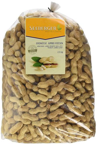 Erdnüsse Rießen Seeberger im 2,5 kg Beutel